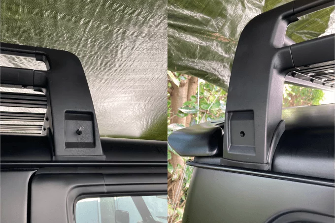 ジムニー 純正 ルーフキャリア 取り付け 方法 JA 11 JA12 JA22 JB32 ジムスタ