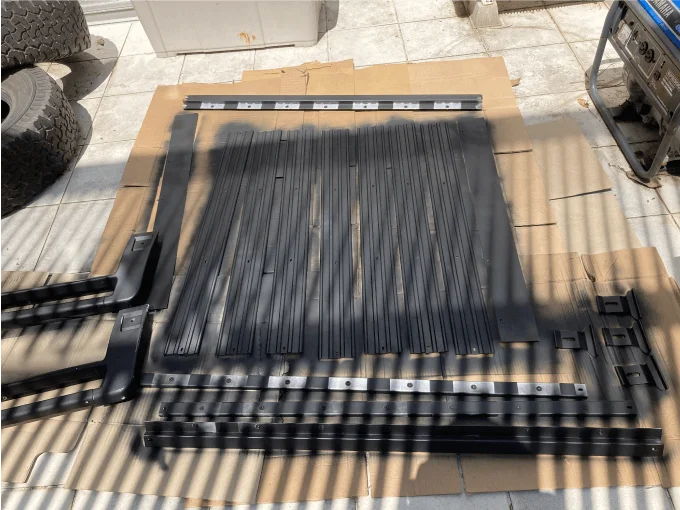 ジムニー 純正 ルーフキャリア 塗装 JA 11 JA12 JA22 JB32 ジムスタ