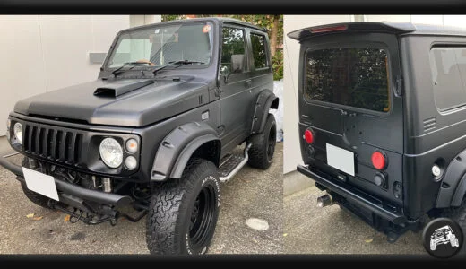ジムニー Jimny JA11 JA12 JA22 JB32 全塗装 自家塗装 ジムスタ