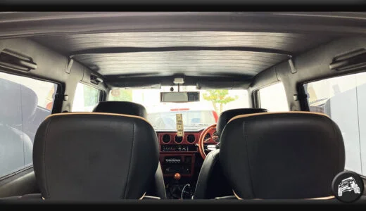 ジムニー Jimny JA11 JA12 JA22 JB32 インナーパネル インパネ 塗装 方法 簡単 解説 マットブラック 取り付け ジムスタ