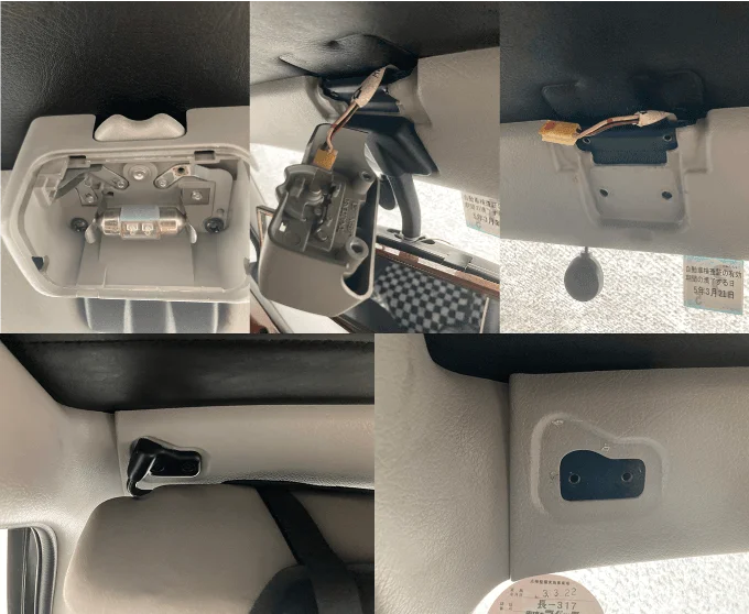ジムニー Jimny JA11 JA12 JA22 JB32 インナーパネル インパネ 塗装 方法 簡単 解説 お洒落 ルームランプ 室内灯 サンバイザー 取り外し ジムスタ