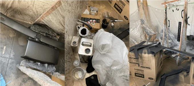 ジムニー Jimny JA11 JA12 JA22 JB32 インナーパネル インパネ 塗装 方法 簡単 解説 インパネ マットブラック ジムスタ