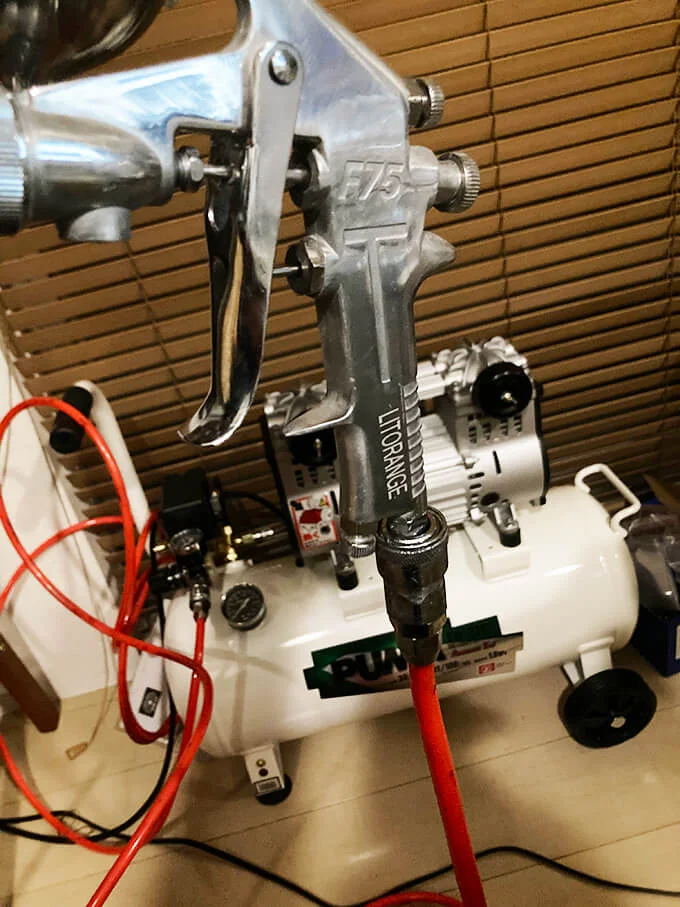 ジムニー Jimny JA11 JA12 JA22 JB32 インナーパネル インパネ 塗装 方法 簡単 解説 激安 スプレーガン Amazon ジムスタ