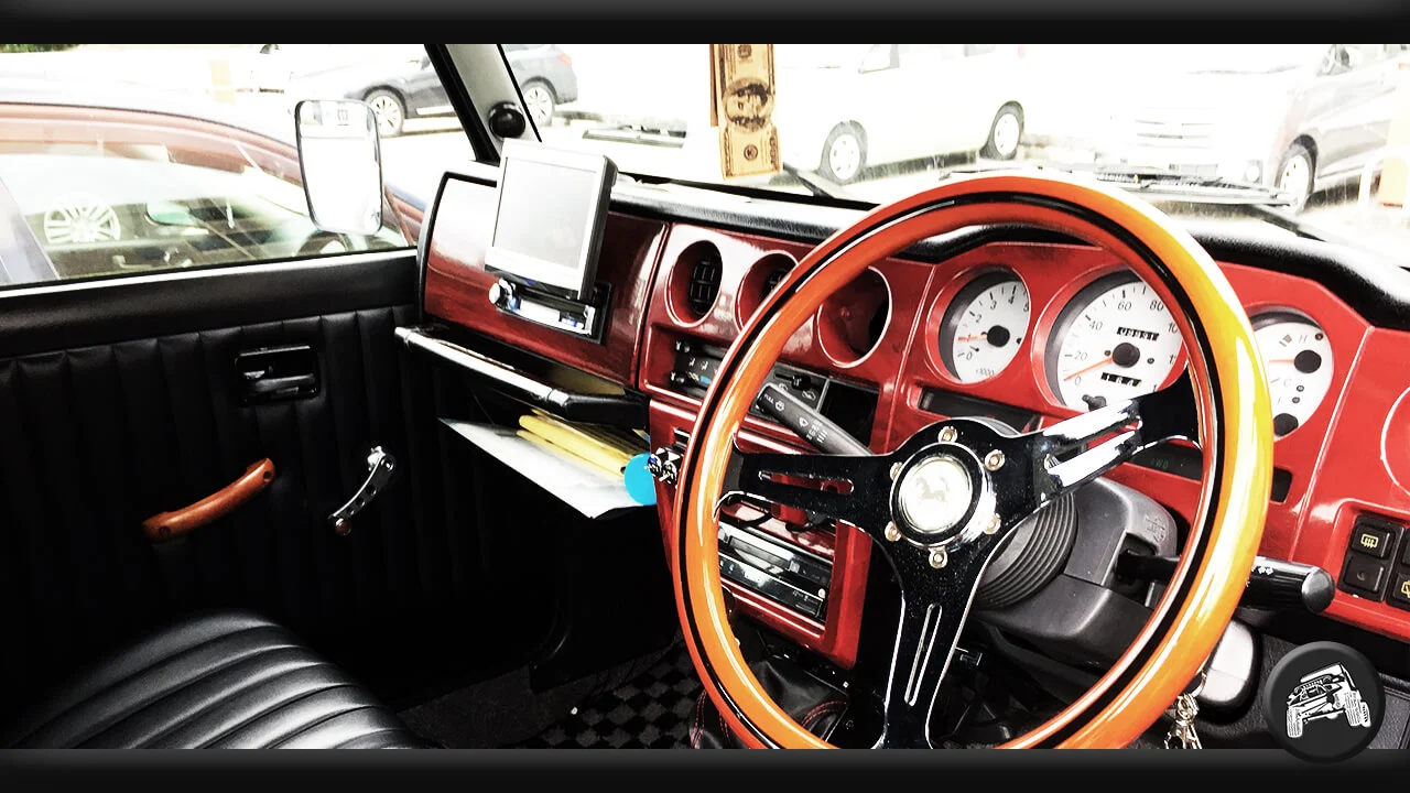 ジムニー Jimny JA11 JA12 JA22 JB32 ウッド調パネル 塗装 木目 自作