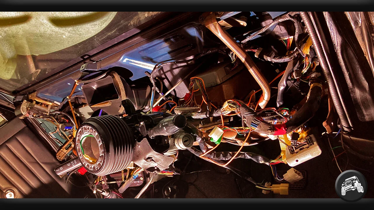 ジムニー Jimny JA11 JA12 JA22 JB32 ワイパーリンク 交換 ダッシュボード 取り外し