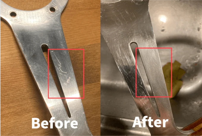 ジムニー ナルディ ウッドステアリング リペア スポーク 傷消し 方法