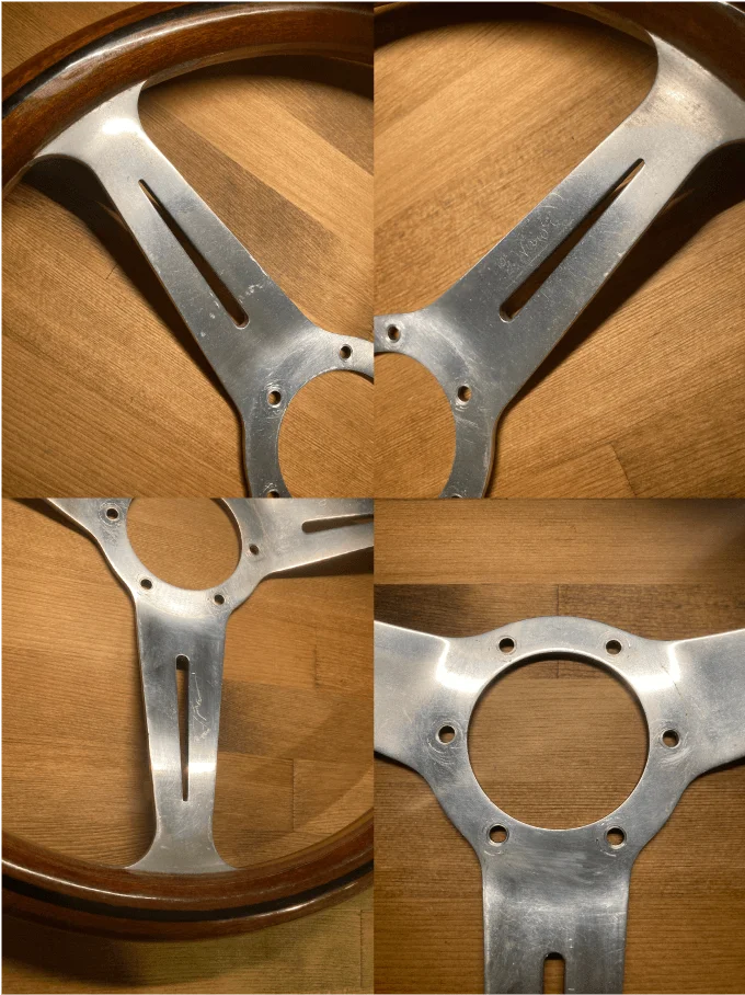 ジムニー ナルディ ウッドステアリング スポーク 傷 消す 方法