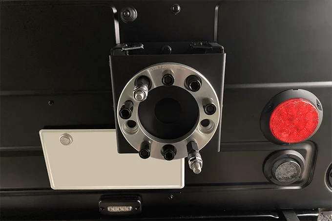 ジムニー スペアタイヤブラケット ホイールスペーサー 取り付け 方法