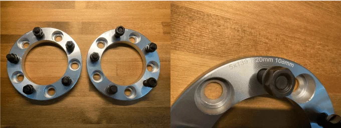 ジムニー スペアタイヤブラケット ホイールスペーサー 