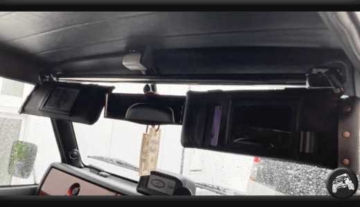 ジムニーのフロント補強バー装着編