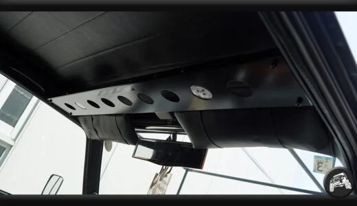 ジムニーのオーバーヘッドラック装着編