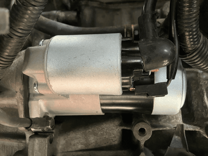 ジムニー スターターモーター リビルト 交換 方法