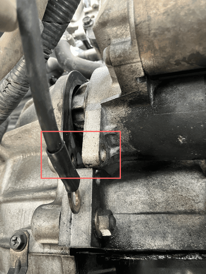 ジムニー スターターモーター リビルト 交換 取り外し 方法